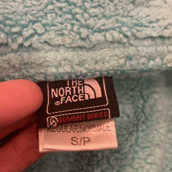North Face ladies blue hooded summit series jacket size small - Picture 16 of 16
